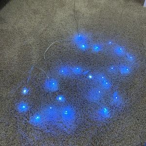 IKEA Fairy lights with picture clips